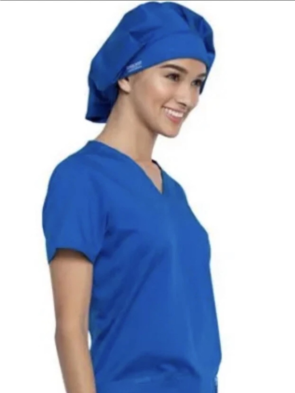 Cherokee workwear Scrub hat in the color Royal Blue multiple available unisex - Picture 2 of 5